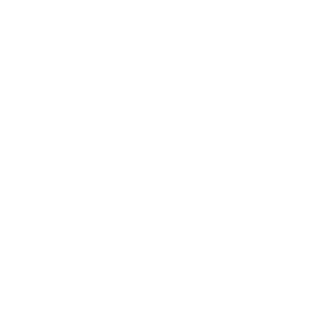 a circular web icon with two outlined hands forming a heart