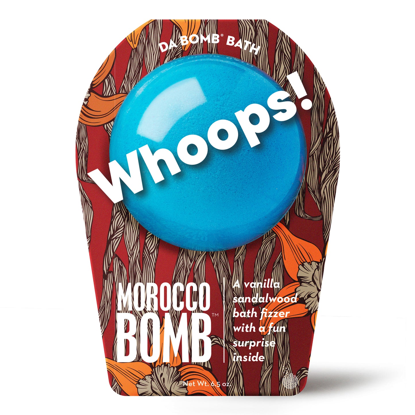Whoops Morocco blue bath bomb