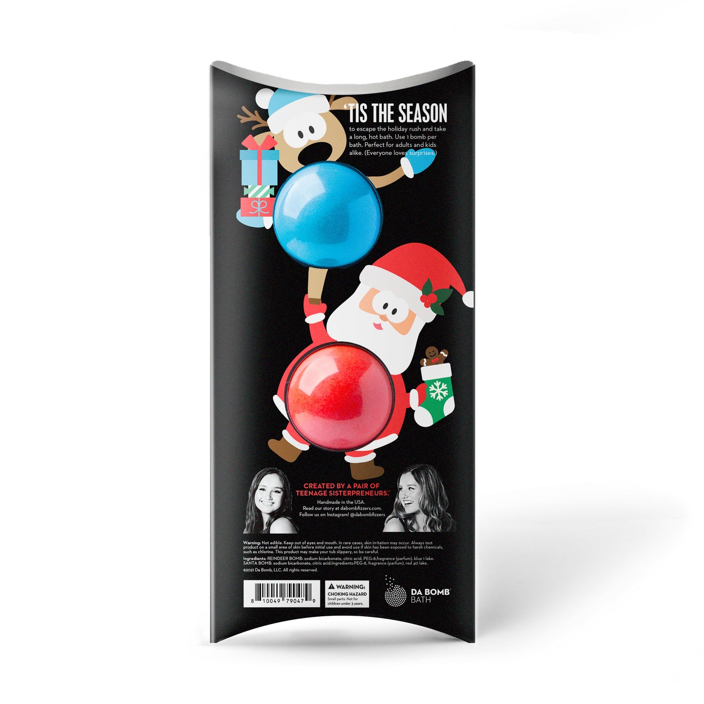 Reindeer & Santa 2–Pack