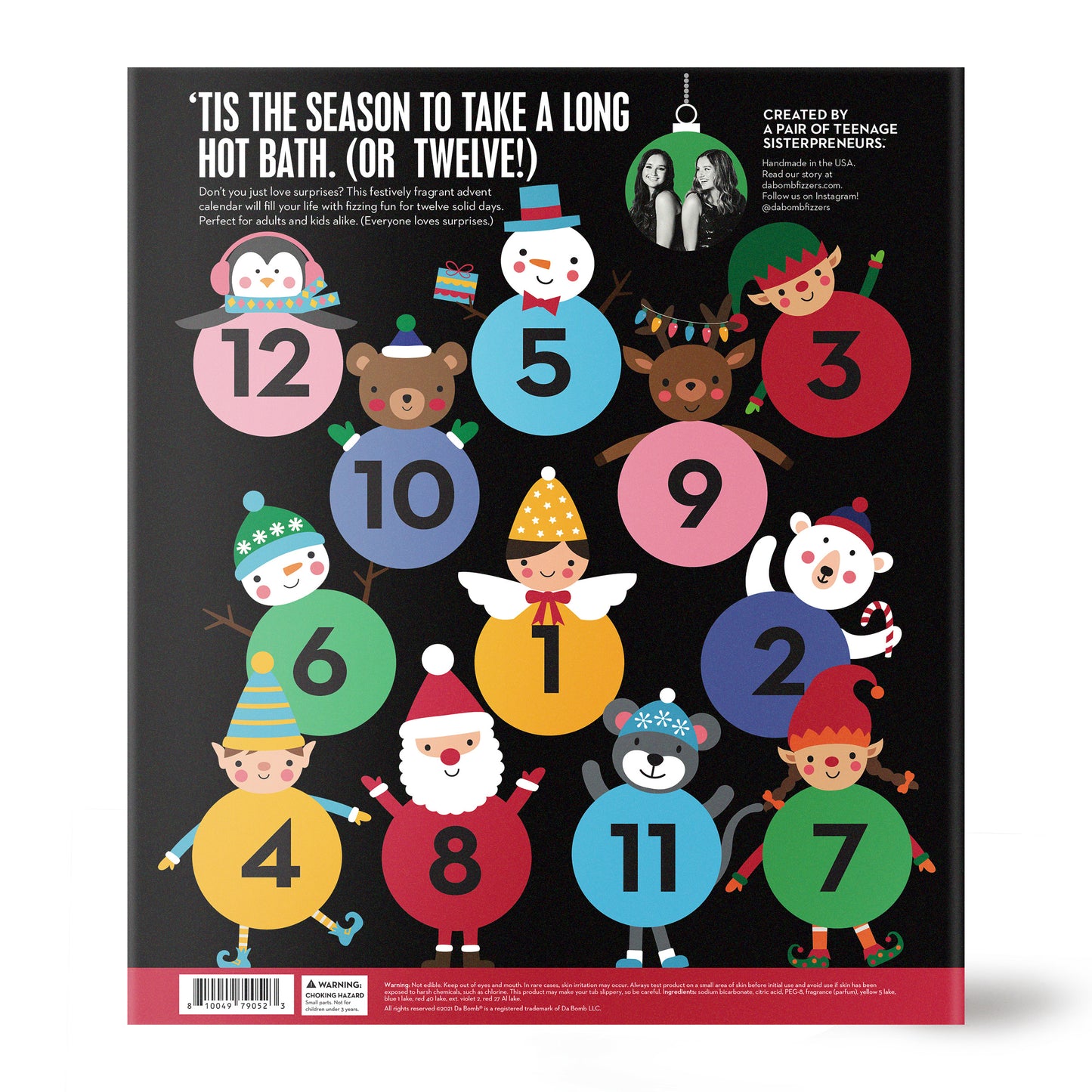 12 Day Character Advent Calendar