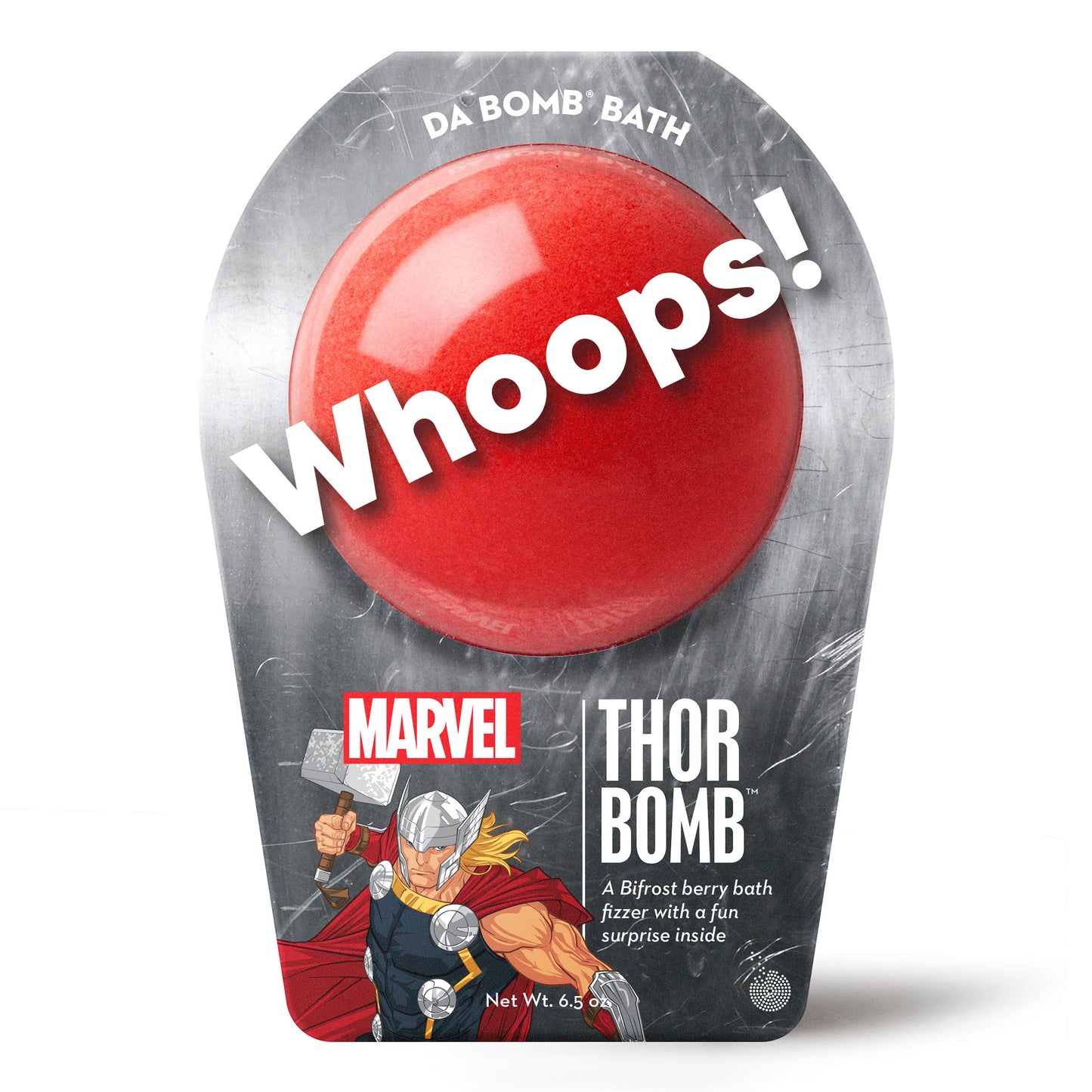 Whoops Thor red bath bomb