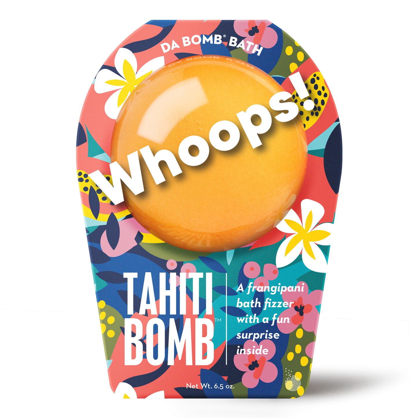 Whoops Tahiti orange bath bomb