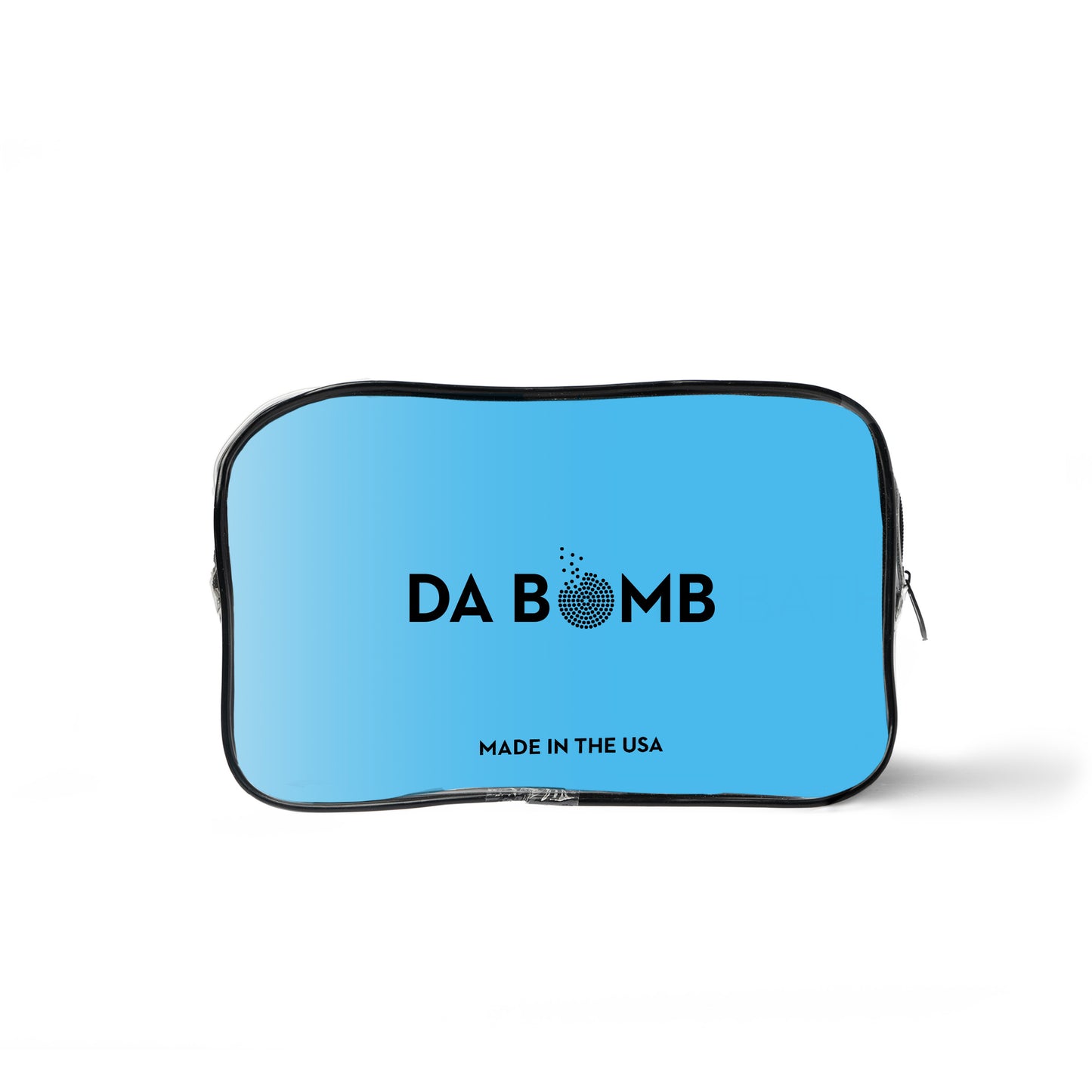 a blue gift set zipper bag