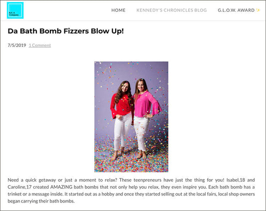 Da Bath Bomb Fizzers on KC & Company