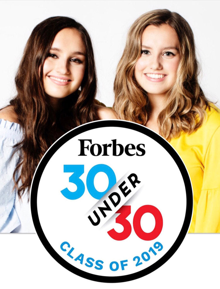 We're on Forbes' 30 Under 30 List!