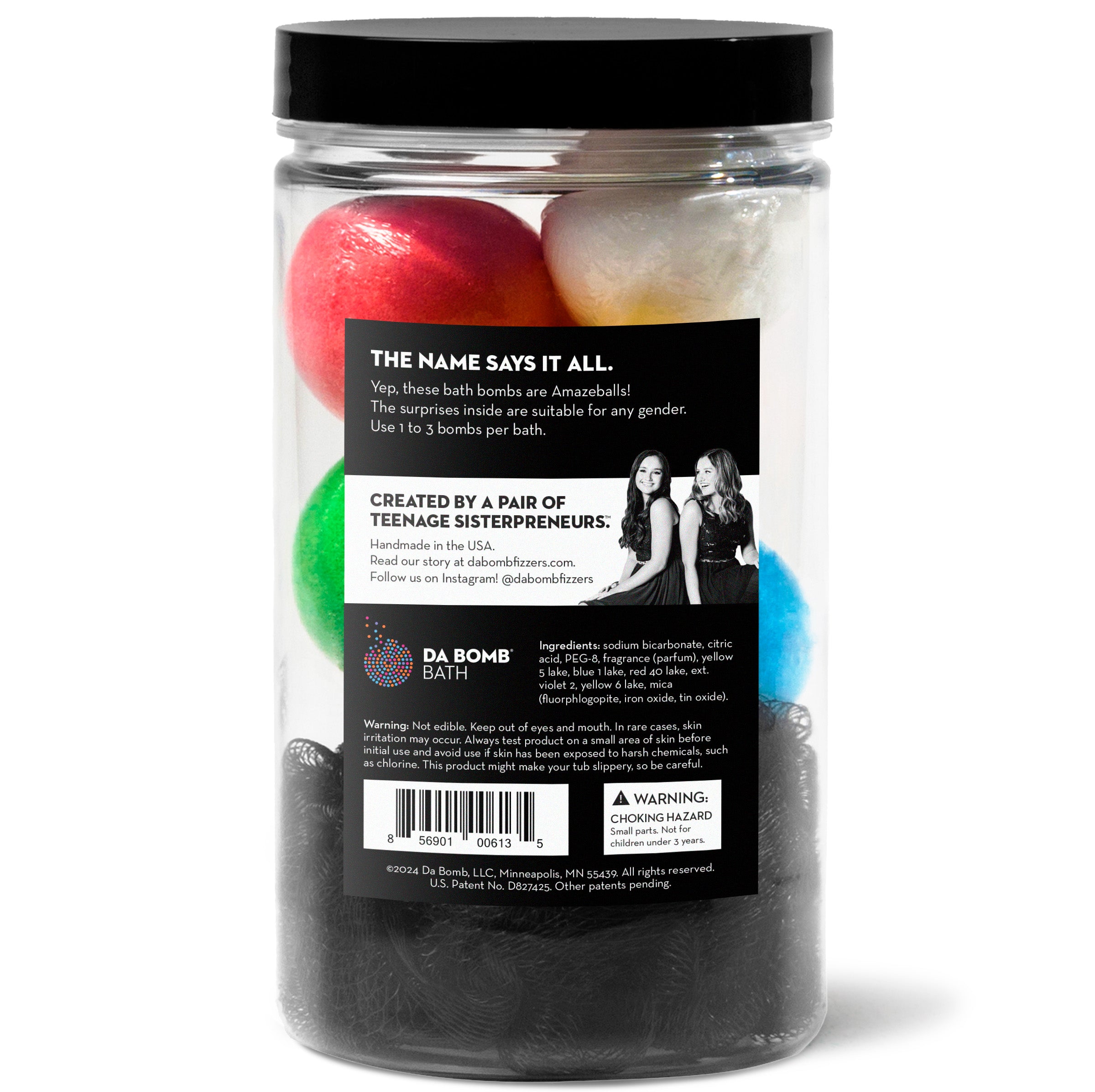 Amazeballs! Jar | Bath Bomb | Da Bomb Fizzers Amazeballs! Jar | Bath Bomb | Da Bomb Fizzers