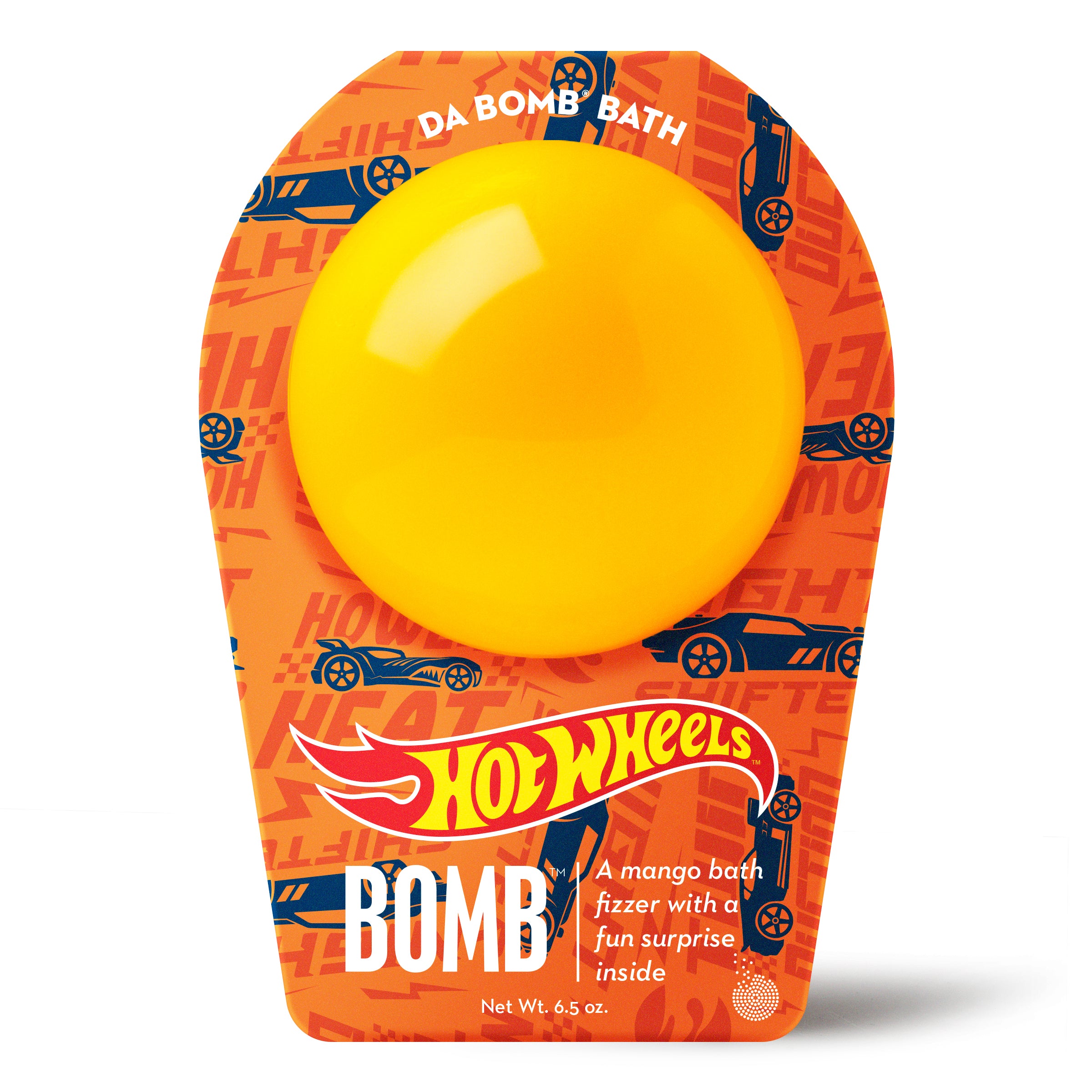 Hot Wheels Yellow Bomb Bath Bomb Da Bomb Fizzers