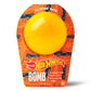 yellow bath bomb in orange hot wheels packaging