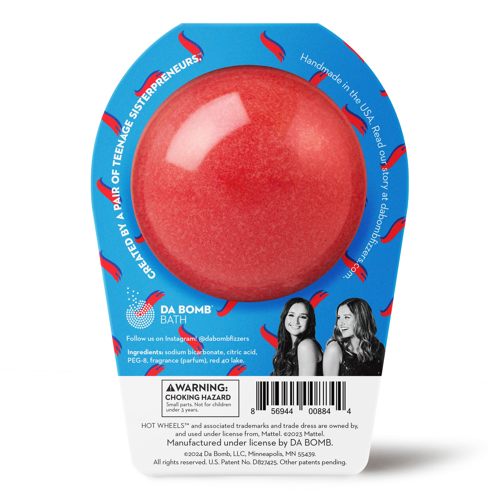 Hot Wheels™ Red Bomb™ | Bath Bomb | Da Bomb Fizzers hot-wheels-red-bomb-bath-bomb-da-bomb-fizzers