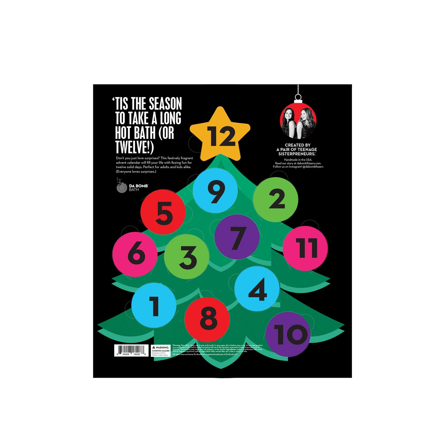 12 Day Tree Advent Calendar