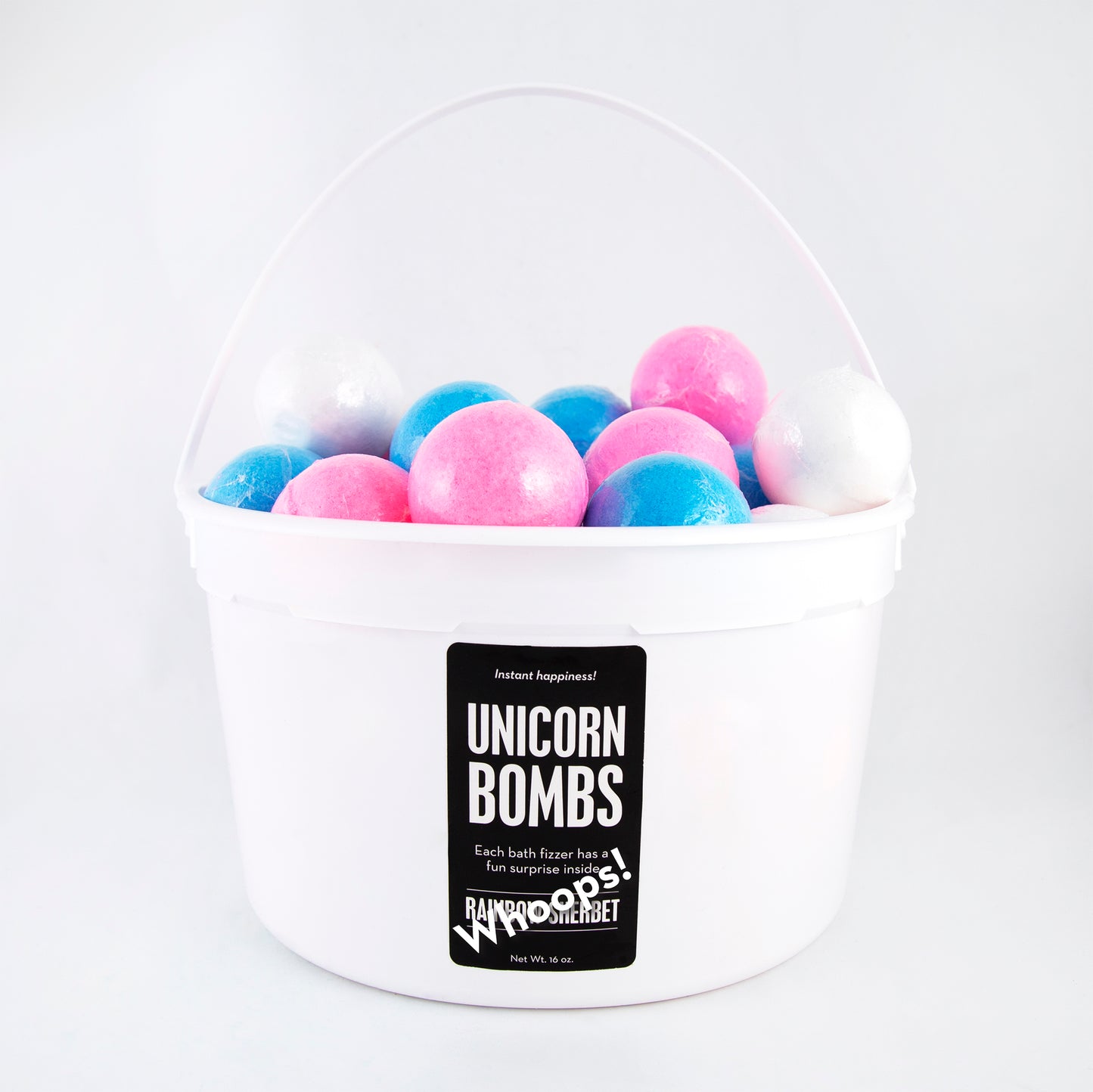 Unicorn bombs whoops pail!