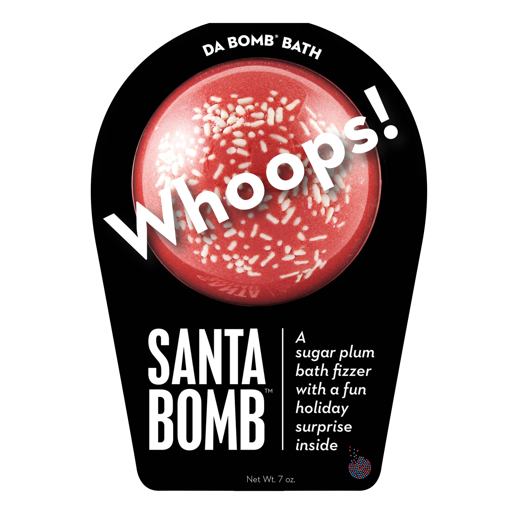 Whoops Santa Bath Bomb